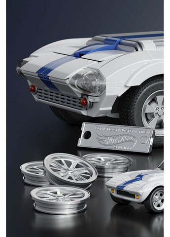 Коллекционная машинка-конструктор - "Corvette Grand Sport" серии "Elite" Mattel Brick Shop цвет разноцветный CB-00285846 Hot Wheels (362413434)