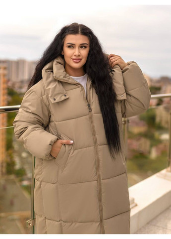 Бежевая демисезонная куртка, цвет бежевый Fashion