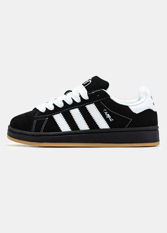 Кросівки жіночі і чоловічі Adidas Campus 00s x Korn black white | Адідас Кампус чорні білі No Brand чорні всесезони (315018934)