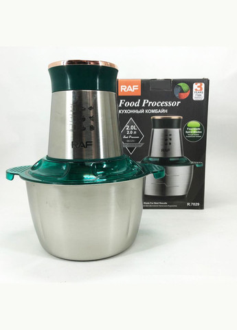 Домашний электрический стационарный блендер R.7029 1000 Вт 2л, Измельчитель FE-389 электрический бытовой RAF (349512037)