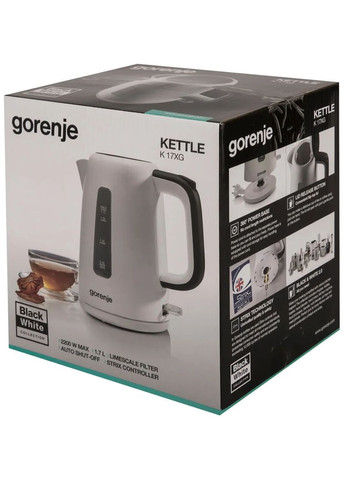 Электрический чайник K17XG Gorenje (367057233)