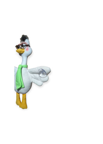 Іграшка гусак в окулярах на присосках у машину. No Brand (336960575)