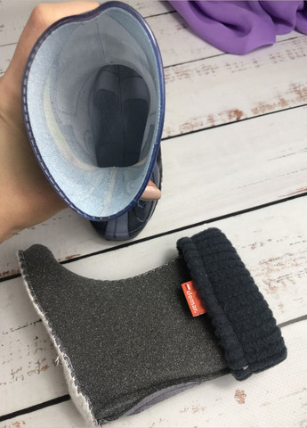 Гумові чоботи дитячі для хлопчика Сірий (073) Demar Stormer Lux Print (347236405)