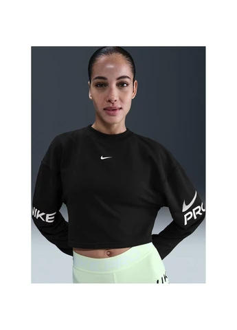 Світшот жіночий HV3591-010 Nike PRO DRI-FIT FRENCH TERRY (397843323)
