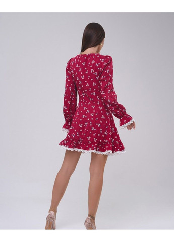 Червона повсякденний сукні 14810 червоний ISSA PLUS