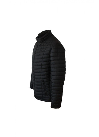 Черная демисезонная куртка k-06.12 black Borenia