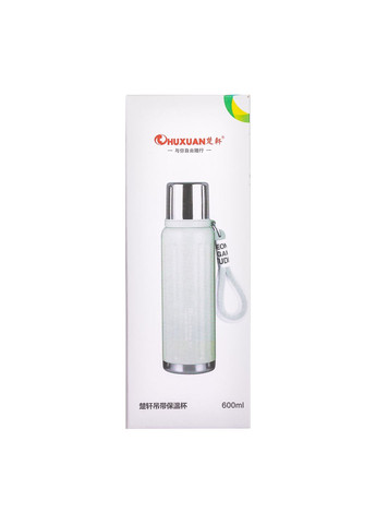 Термос Enjoy 600 мл с флип крышкой и ремешком, черный Yiwu HP-14-9B No Brand (360481791)