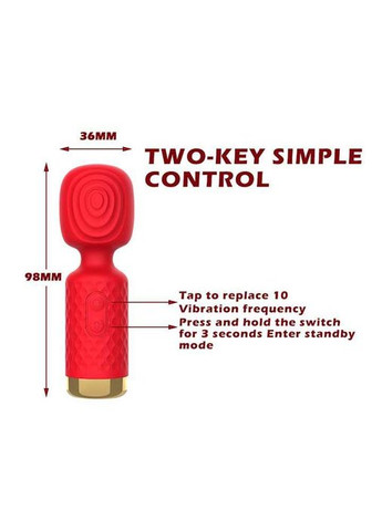 Вібратор мікрофон кліторальний 10 режимів з USB для жінок No Brand (366665554)