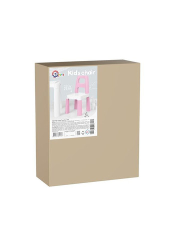 Дитячий стілець "Kids Chair" 0167TXK рожевий, до 75 кг ТехноК (300387611)