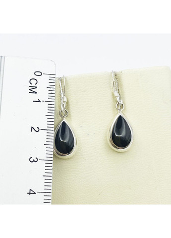 Серьги серебряные с агатом и перламутром 2,14 г No Brand (369736780)