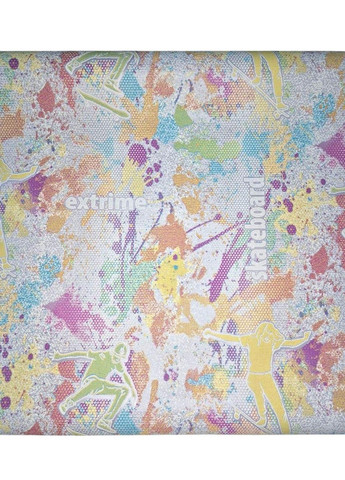 Шпалери вінілові флізелінові 10.05×1.06 м Слов’янські 3732-06, яскраві спортивні в дитячу кімнату, для підлітка, хлопчика Слов'янські шпалери (340275514)