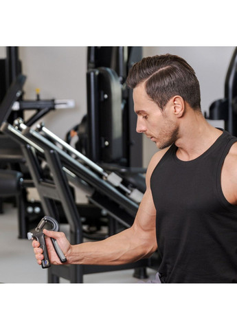 Эспандер регулируемый 10-100кг с счетчиком черный Gymtek (361951849)