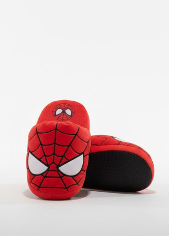 Красные детские плюшевые тапочки человек-паук для подростков My Kigu