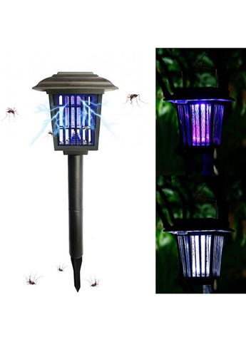 Садовый антимоскитный светильник со встроенным выключателем уличный фонарь 2 в 1 освещение и защита от насекомых No Brand (361161937)