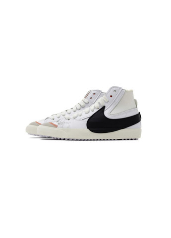 Белые демисезонные кеды blazer mid 77 jumbo dd3111-100 Nike