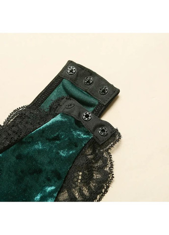 Кружевный велюровый боди с косточками в паху боди являются кнопки. Велюровый бодик с кружевом на бретелях China (360865951)