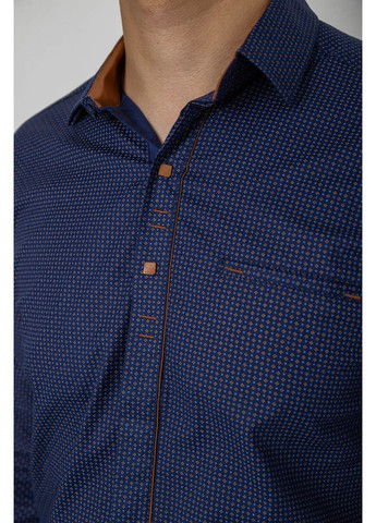 Синяя рубашка Ager