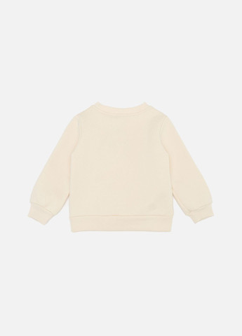 Tuffy світшот для дівчинки колір молочний цб-00260120 молочний футер