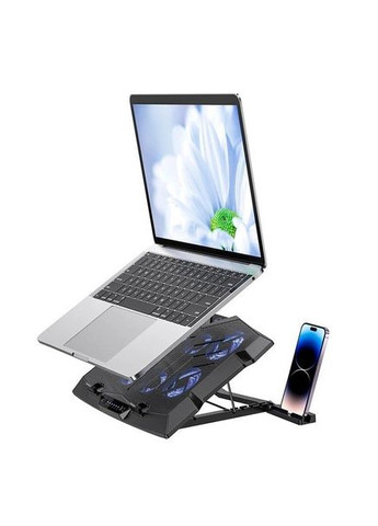 Підставка охолоджувальна з кулерами для ноутбука GM27 Monte notebook cooling fan Hoco (293345588)