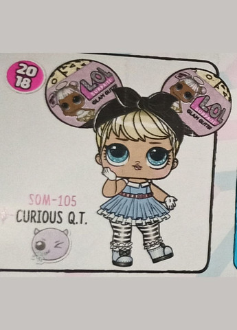 Ігровий набір Lol SURPRISE! Curious Q.T. Аліса. серії Sooo Mini Крихітки 588412 лялька лол color change glitter L.O.L. Surprise! (323480924)