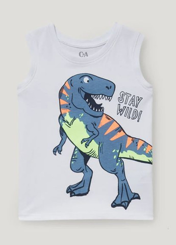 Комбінований літній комплект майки та шорти для хлопчика C&A