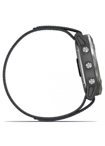 Смартчасы Steel with Gray UltraFit Nylon Strap (010-02408-00/10) Garmin Enduro (315604222)