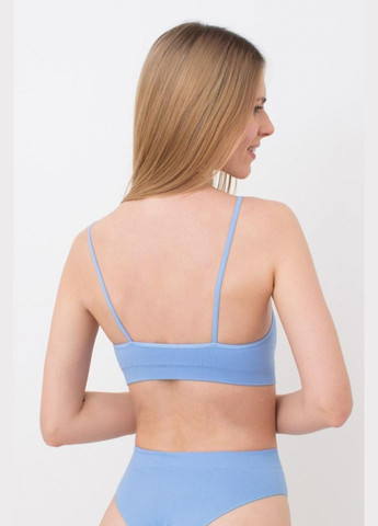 Топ женский бесшовный на тонких бретелях в рубчик Giulia CAMI TOP RIB (316683742)