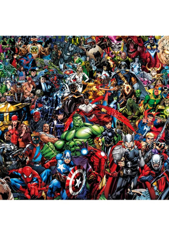 Пазл Marvel Супергерои Марвел - 1000 шт.(39709)+постер внутри Clementoni (285875343)