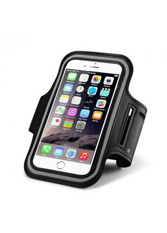 Сумка-чохол для бігу на руку Чохол на руку універсальний до 5.5 дюйма Чорний (2132121) Jab (317297286)