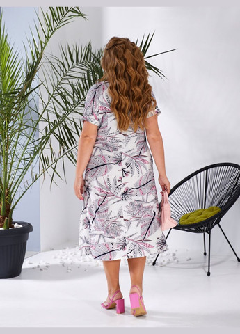 Білий кежуал сукня sofi MeeLan з квітковим принтом