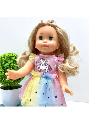 Лялька LimoToy Даринка інтерактивна крокує і говорить 10 кумедних фраз 32см (M 5080-1 UA) Limo Toy (361205648)