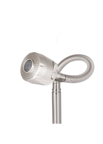 Смеситель для кухни Aria с гибким изливом (k35) LDARI015F41NKS45306 Nickel LIDZ 015F41 (323485723)