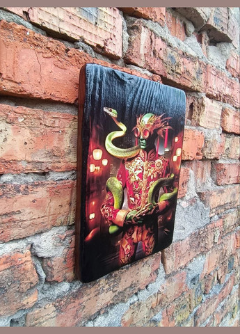Дерев'яне панно: Магічний стиль – Фешн-герой Handmade (307815241)