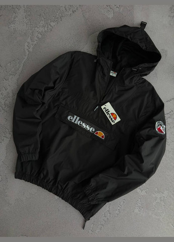 Черная демисезонная ветровка No Brand