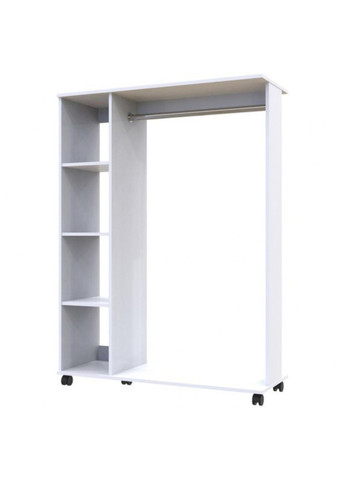 Гардеробна стійка Д1 100х41,6х129,4 см Білий (DRS-011415) Doros (346531074)