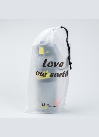 Бутылка для воды 860 мл тритан с ремешком и ручкой Черная Happy Life (318315684)