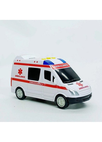 Детская автомодель "Скорая помощь" 7994, 17х7 см, звуковые и световые эффекты АВТОПРОМ (373167900)