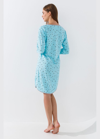 Ночная женская рубашка 3274 Голубой Sevgi (316018632)
