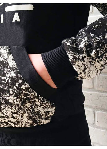 Теплый зимний худи для подростка, кофта с начесом, трехнитка на флисе No Brand (370140723)