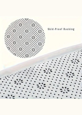 Набір 3-х килимків для ванної з ефектом пам'яті "KVADRO" Антиковзаючий Водопоглинаючий Темно-синій (7800699) No Brand (365280594)