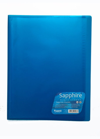 Папка на 20 файлів А4 102112-A Sapphire Axent (280927828)