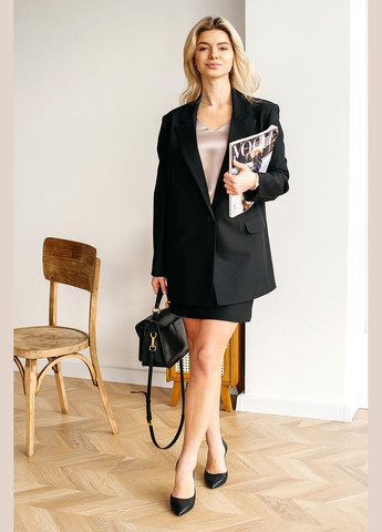 Жіночий піджак «Midnight Commander» на один ґудзик на підкладці Lana Bryk 0073 (322237836)