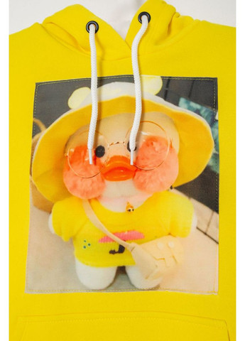 Худі дитячий на флісі з принтом, 102R1525 Ager (362220694)