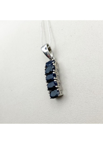Кулон серебряный с сапфиром 2,84 г No Brand (369736968)