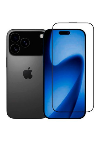 Стекло защитное (ILSPDLPL17PR) iLera Sapphire Ultra Glass 2.0 iPhone 17 Pro (366693232)