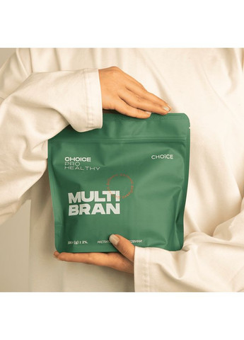 Multi bran мікс клітковини для детоксикації та підтримки імунітету 300 гр Чойс CHOICE (338793142)