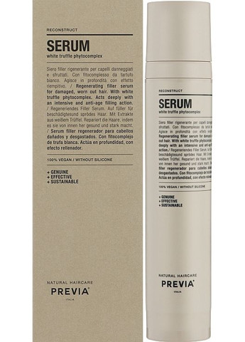 Філер сироватка для волосся White Truffle Filler Serum 50ml (362129-31337461) Previa (368635792)