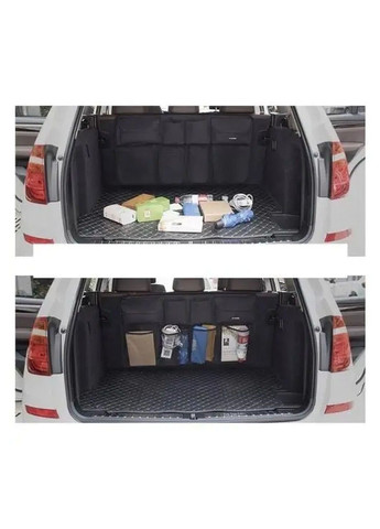Водонепроницаемый органайзер накидка на спинку автомобильного сиденья в багажник машины 8 карманов 87х47 см (481419-Prob) Unbranded (361847928)