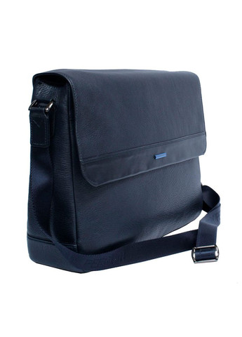 Чоловіча шкіряна сумка через плече під ноутбук Touny Perotti Newcontatto 6036 navy Tony Perotti (303831139)