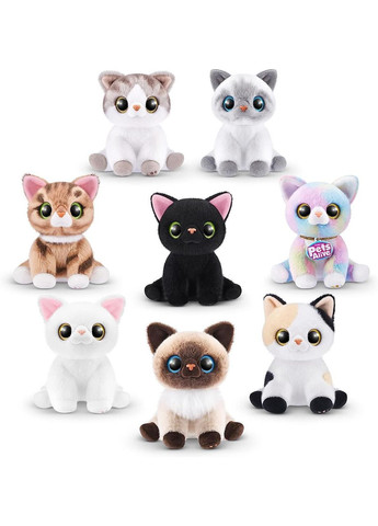 Интерактивная Британская кошка Сисси Мягкая игрушка Игривые котята Оригинал Pets Alive Smitten Kittens Sissy Zuru (365251762)